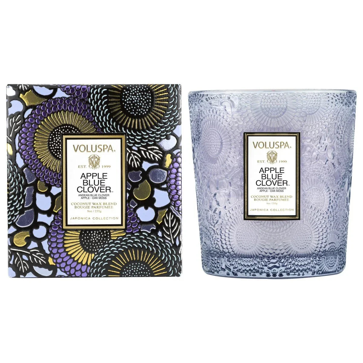 Apple Blue Clover Classic Boxed Candle Default Title