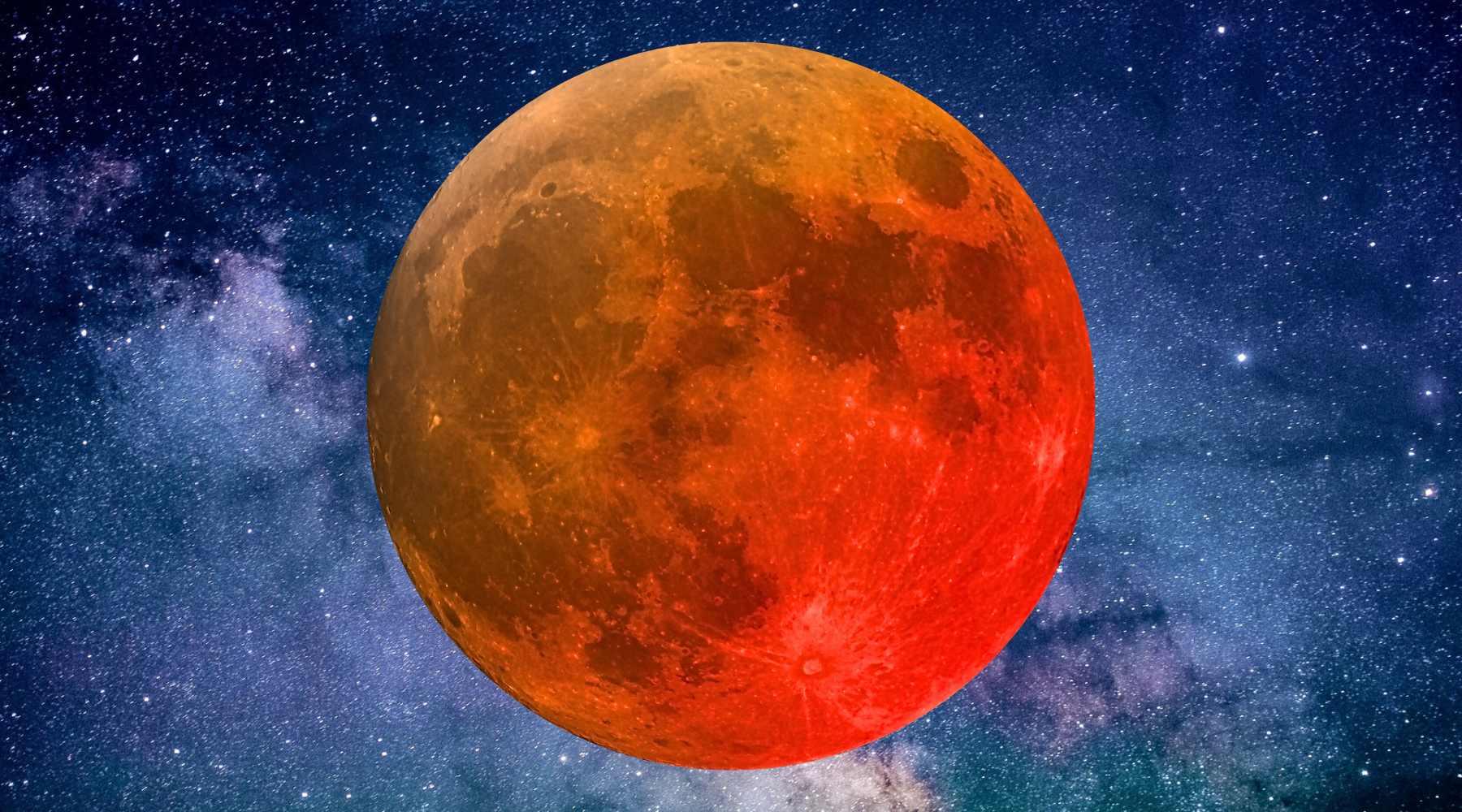 Full Moon (Blood Moon)  Lunar Eclipse in Virgo: March 2025