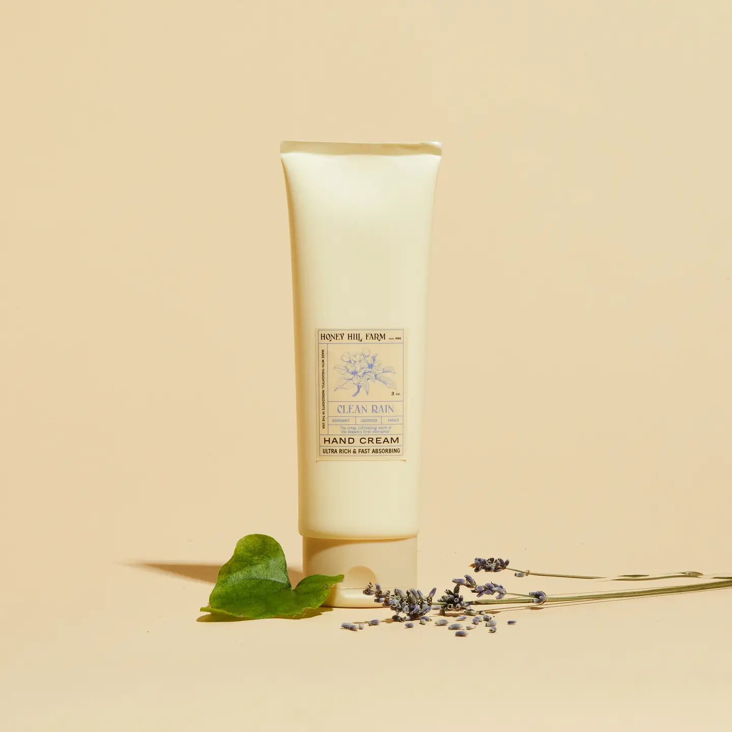 Clean Rain Hand Cream With Background