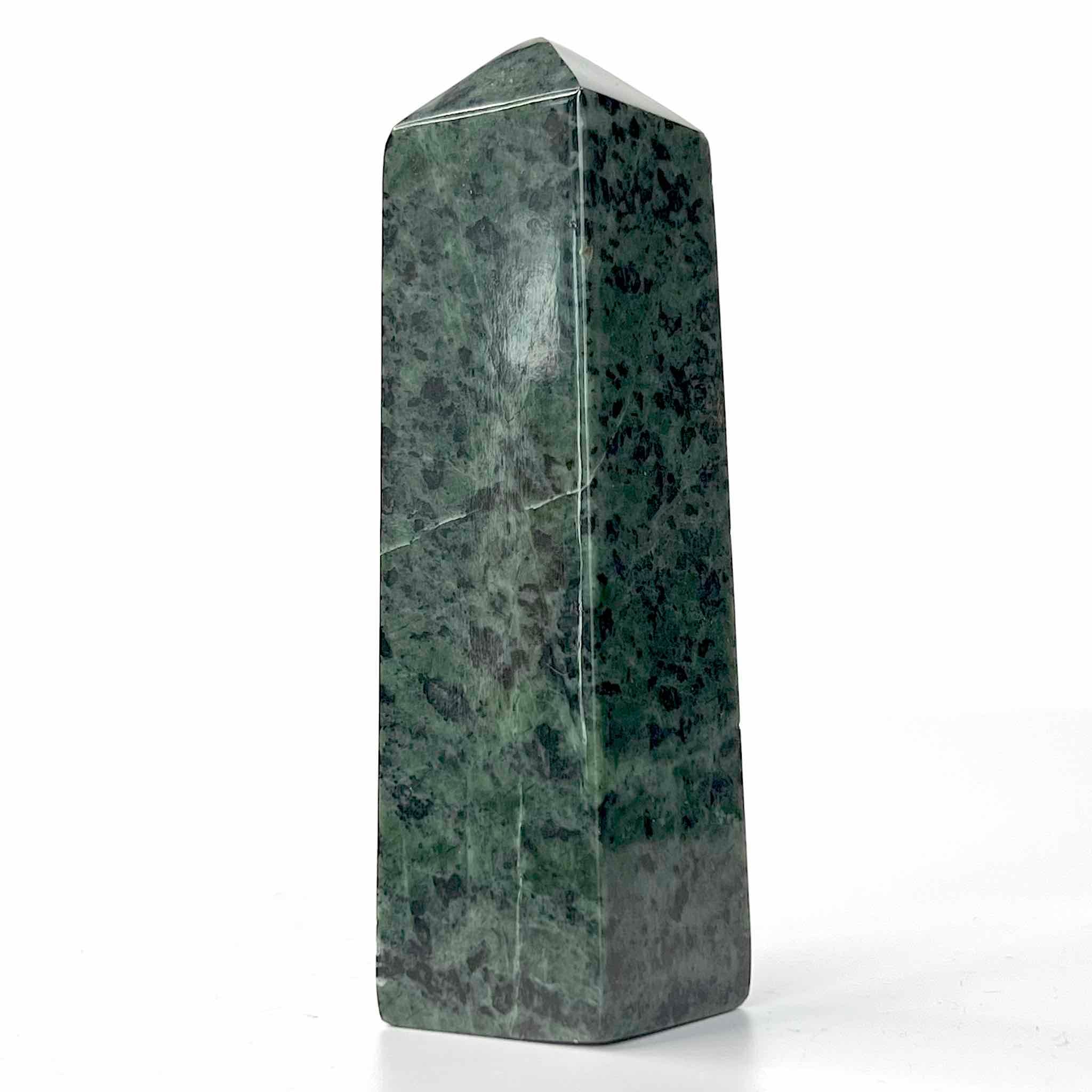 Jade Polished Obelisk Tower