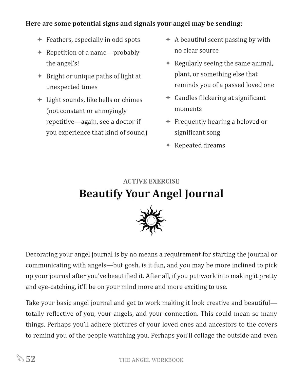 The Angel Workbook Inside