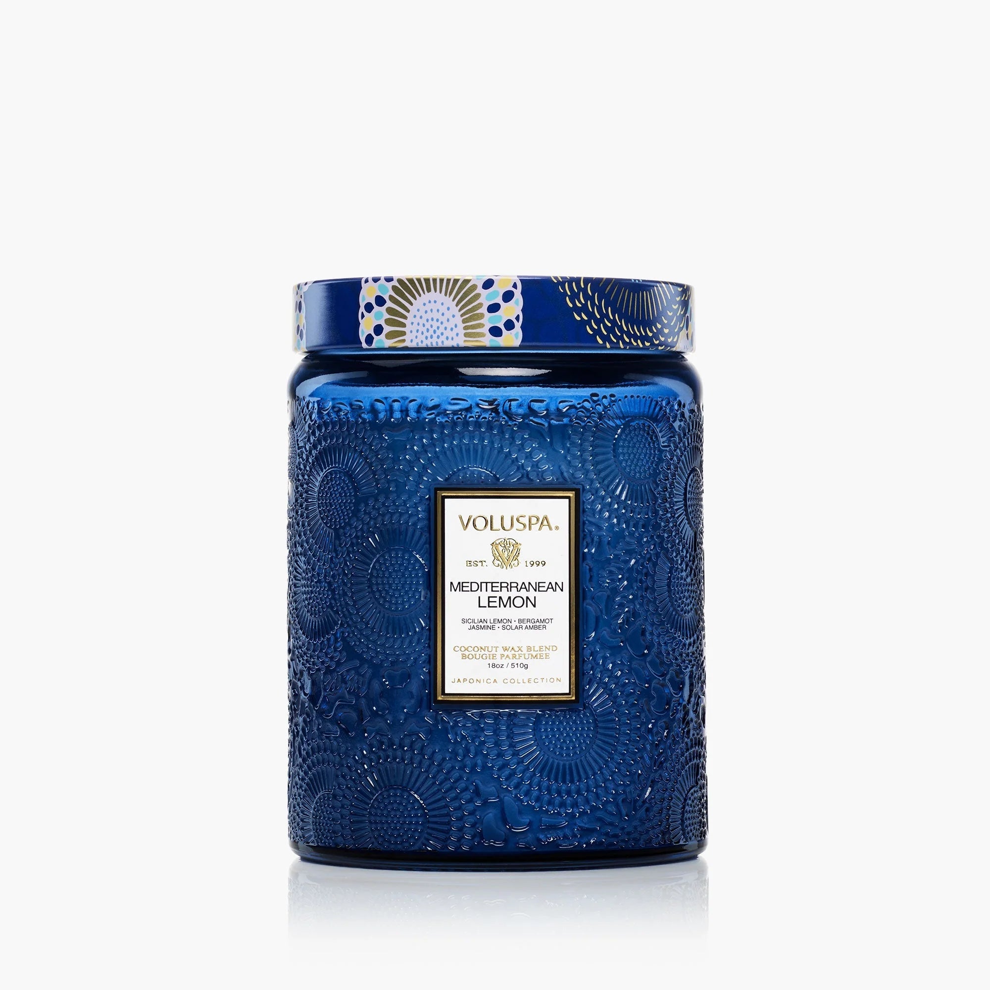 Mediterranean Lemon Large Jar Candle 18 oz