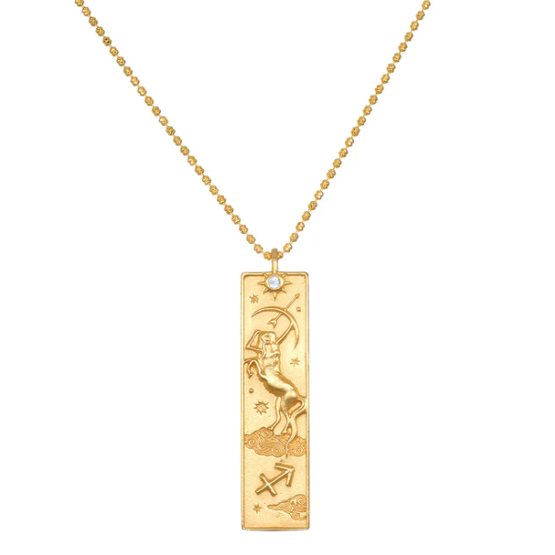 Sagittarius Zodiac Necklace 