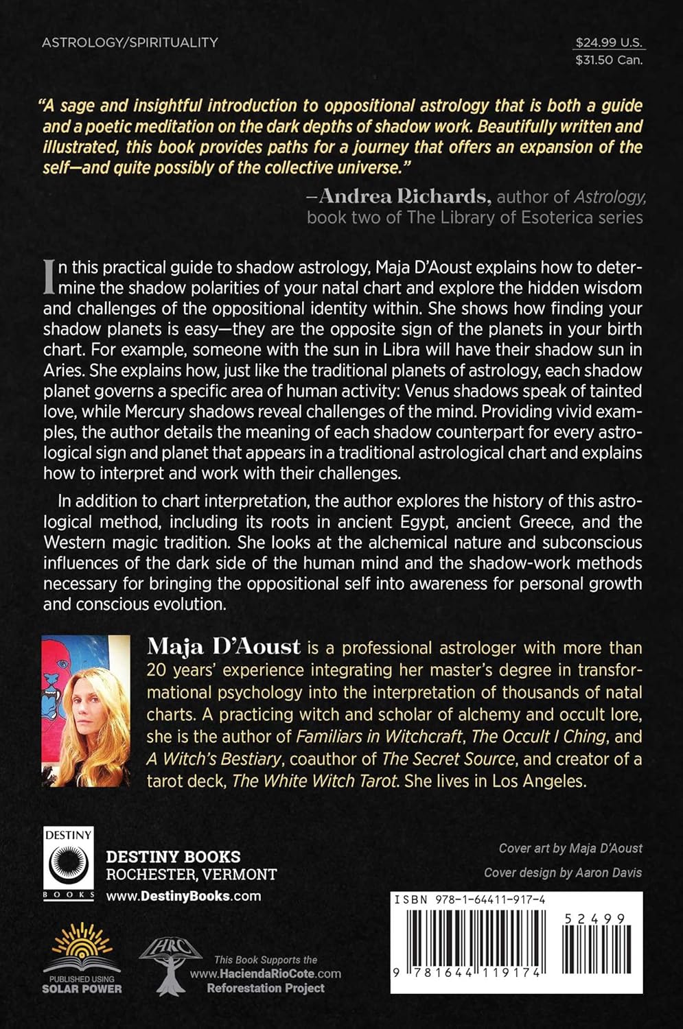 Astrology of the Shadow Self: Working with Oppositions in Your Natal Chart Back