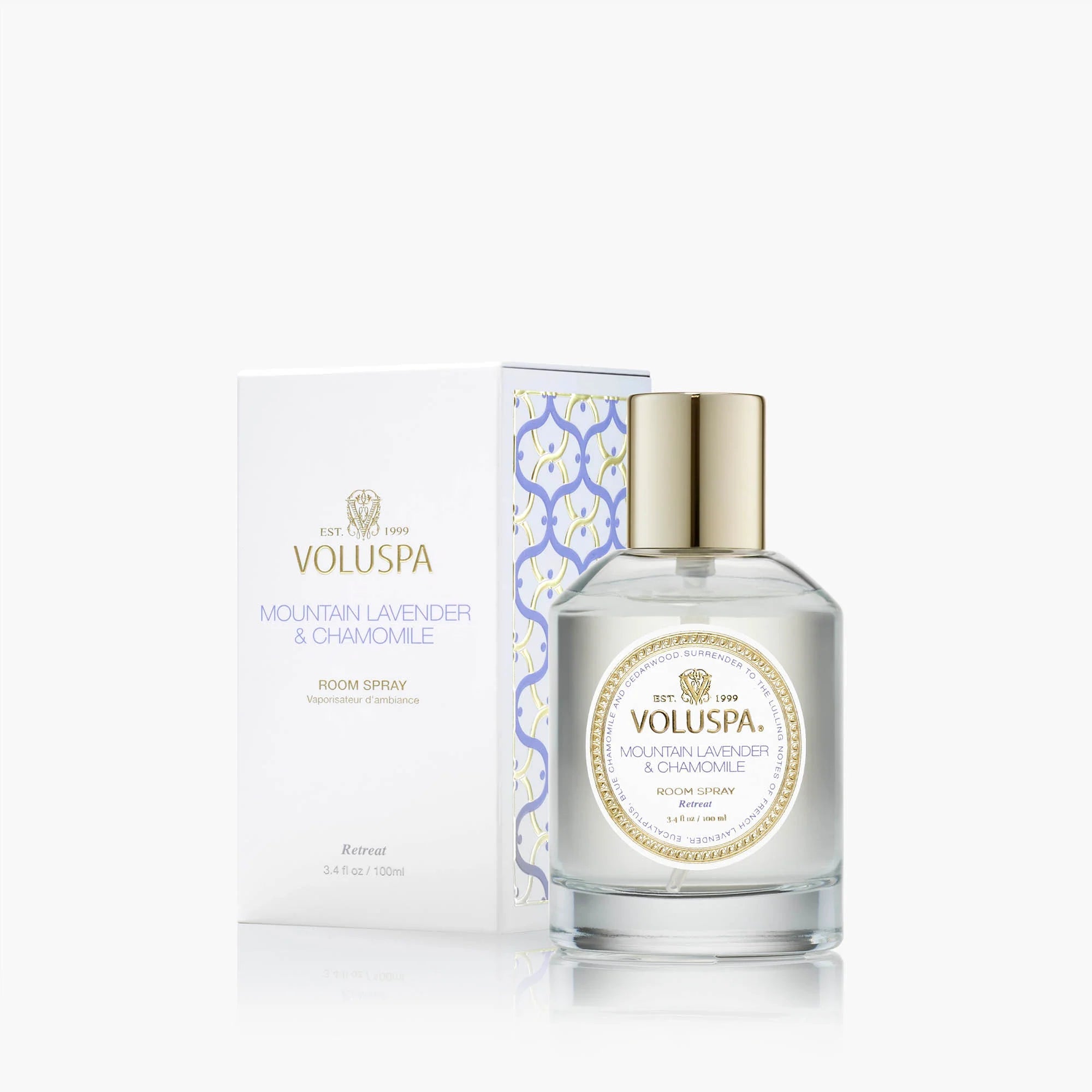 Mountain Lavender and Chamomile Room Spray with Box