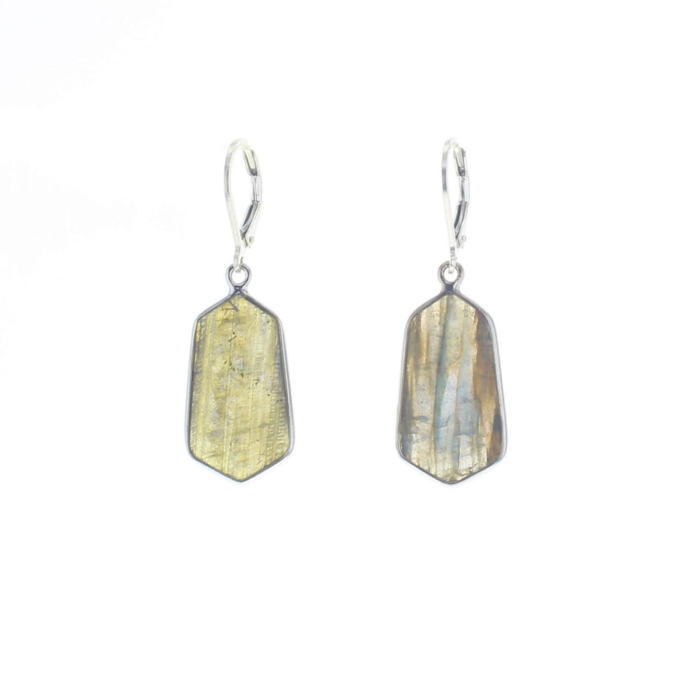 Labradorite Dea Earrings Sterling Silver
