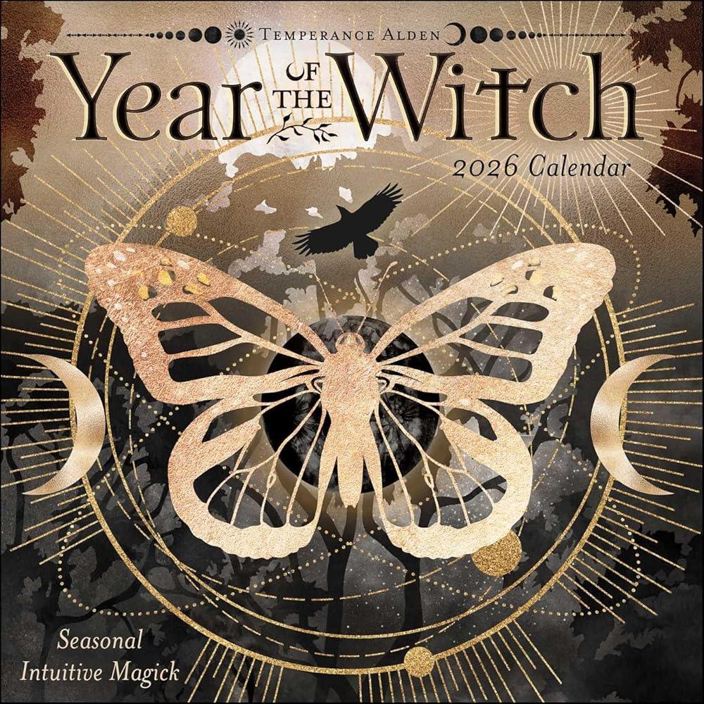 Year of the Witch 2026 Wall Calendar: Seasonal Intuitive Magick cover image