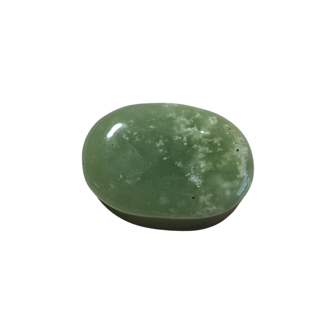 Light green jade Palm Stone 2