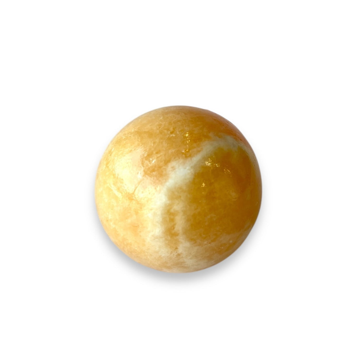 Orange Calcite Sphere 