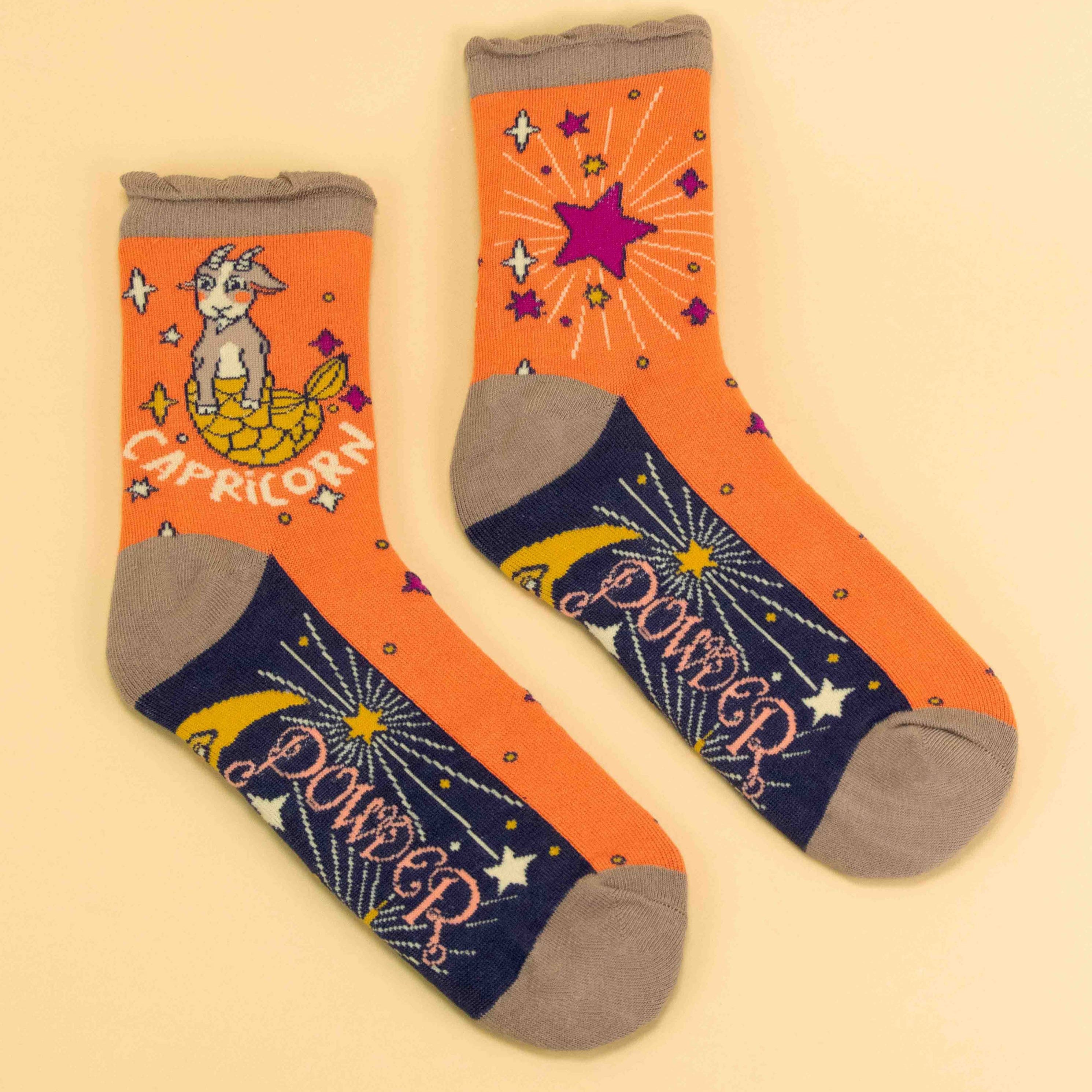 Capricorn Zodiac Sock