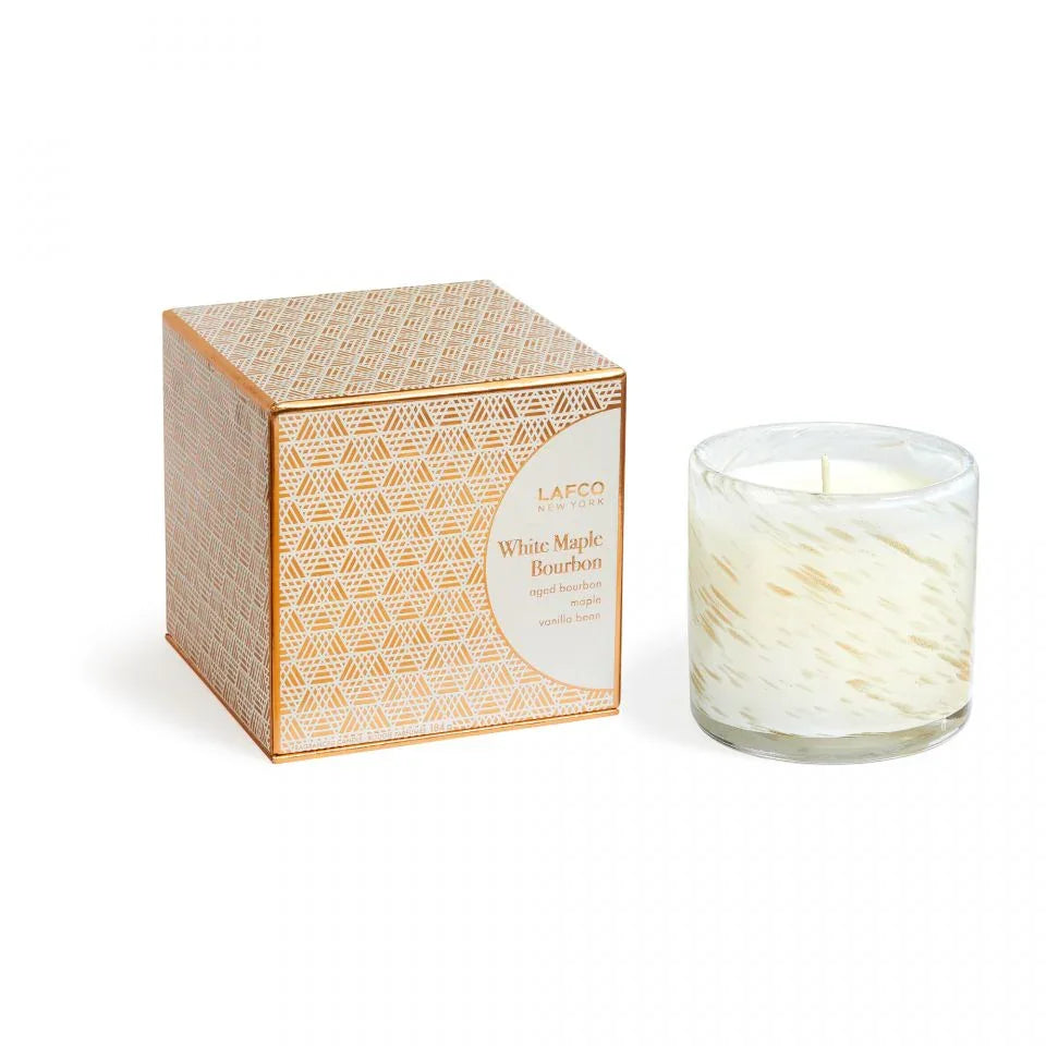 Lafco White Maple Bourbon Classic Candle