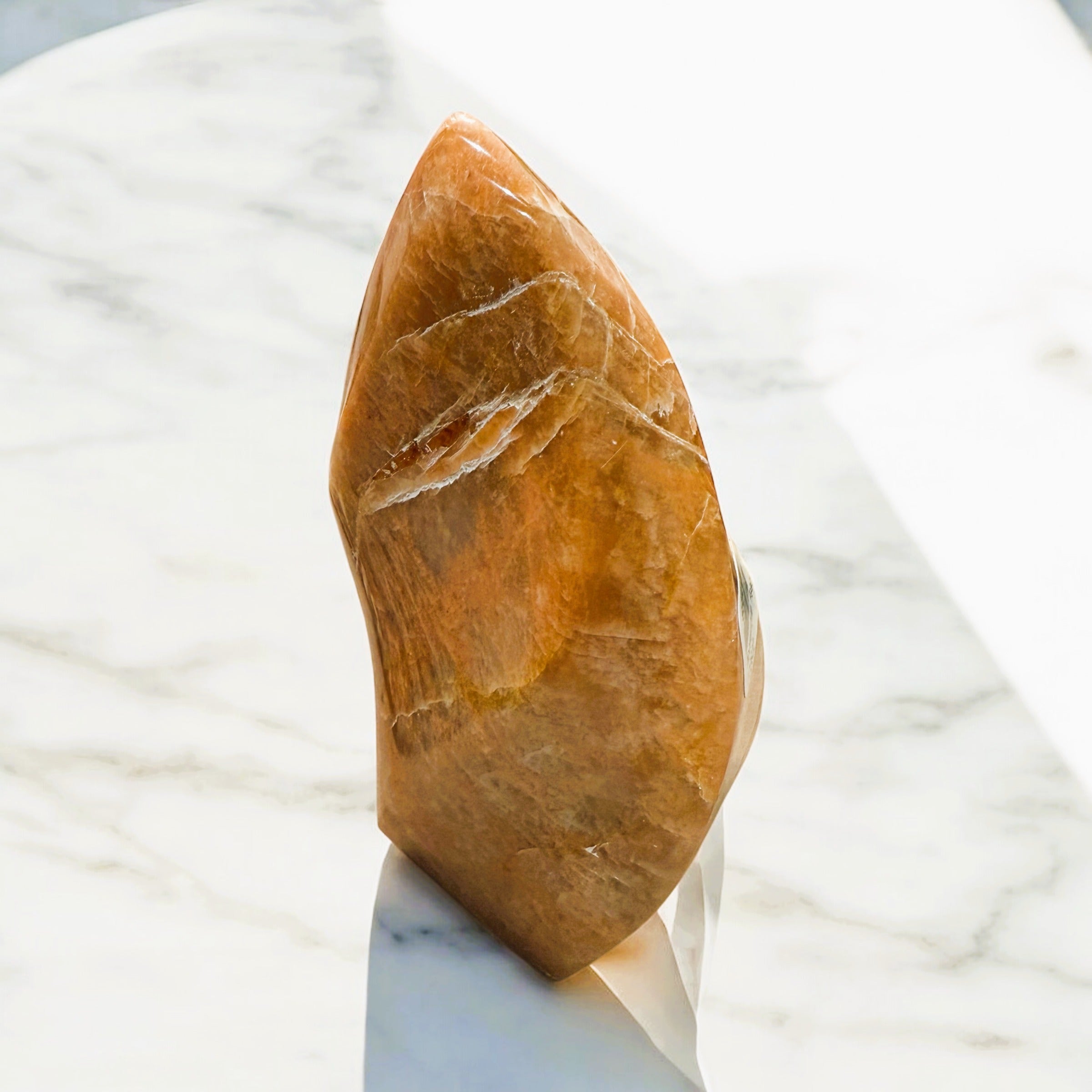 Peach Moonstone Flame 