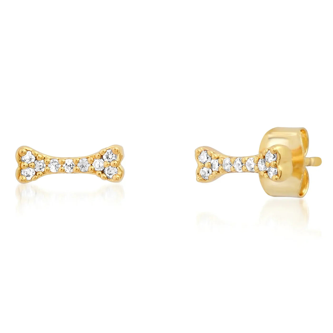 Dog Bone Mini Studs