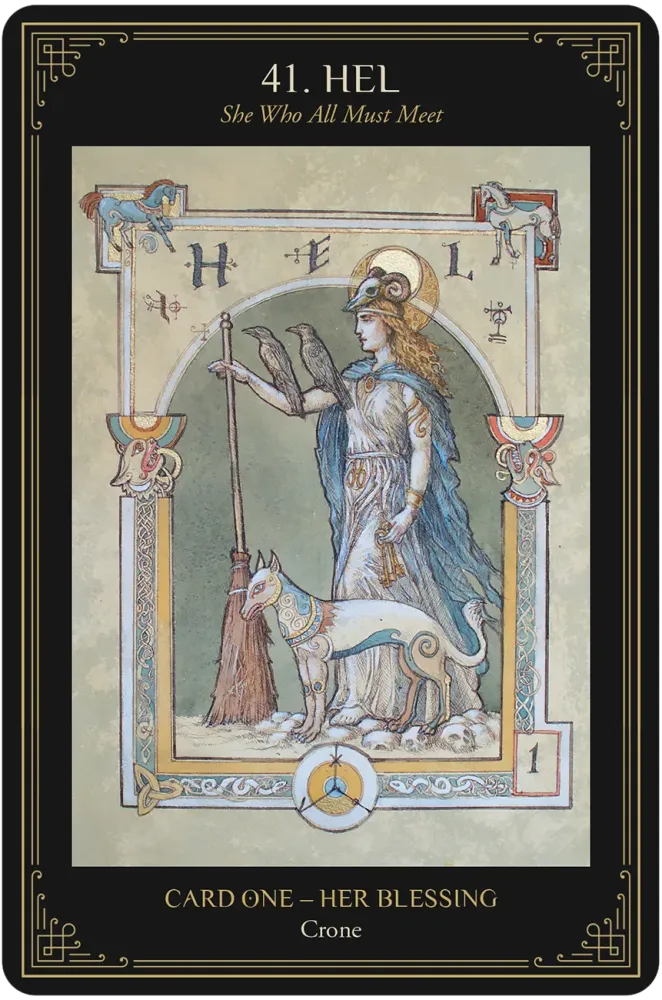 Great Goddess Oracle Deck  Hel
