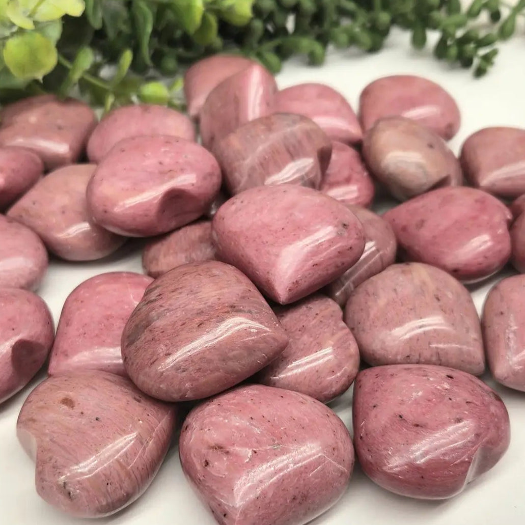 Pink Opal Hearts