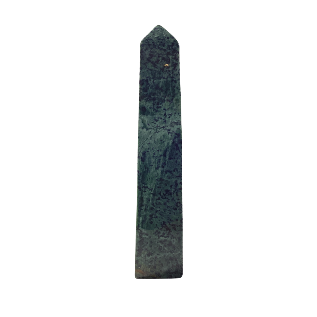 Jade Polished Obelisk Tower