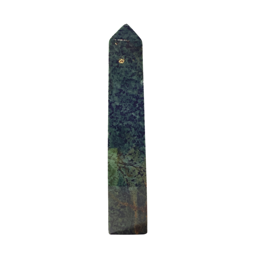 Jade Polished Obelisk Tower