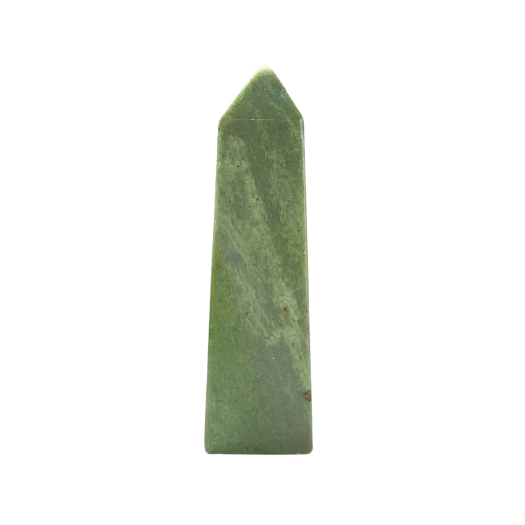 Jade Polished Obelisk Tower