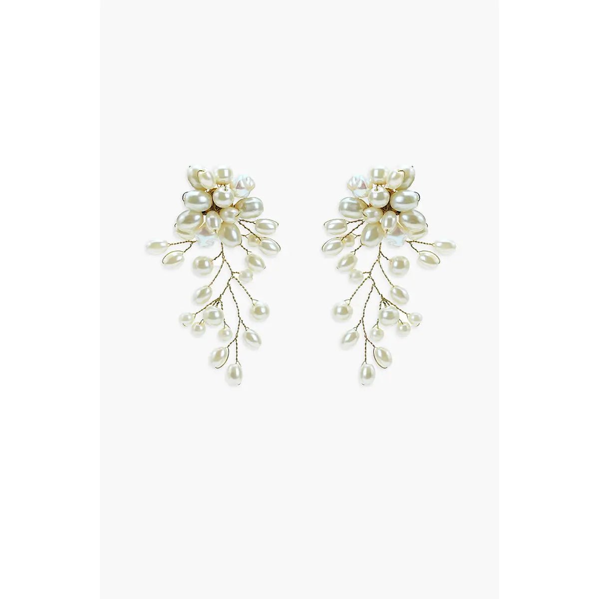 Mermaid's Treasure Pearl Earrings - Bmshou-ston