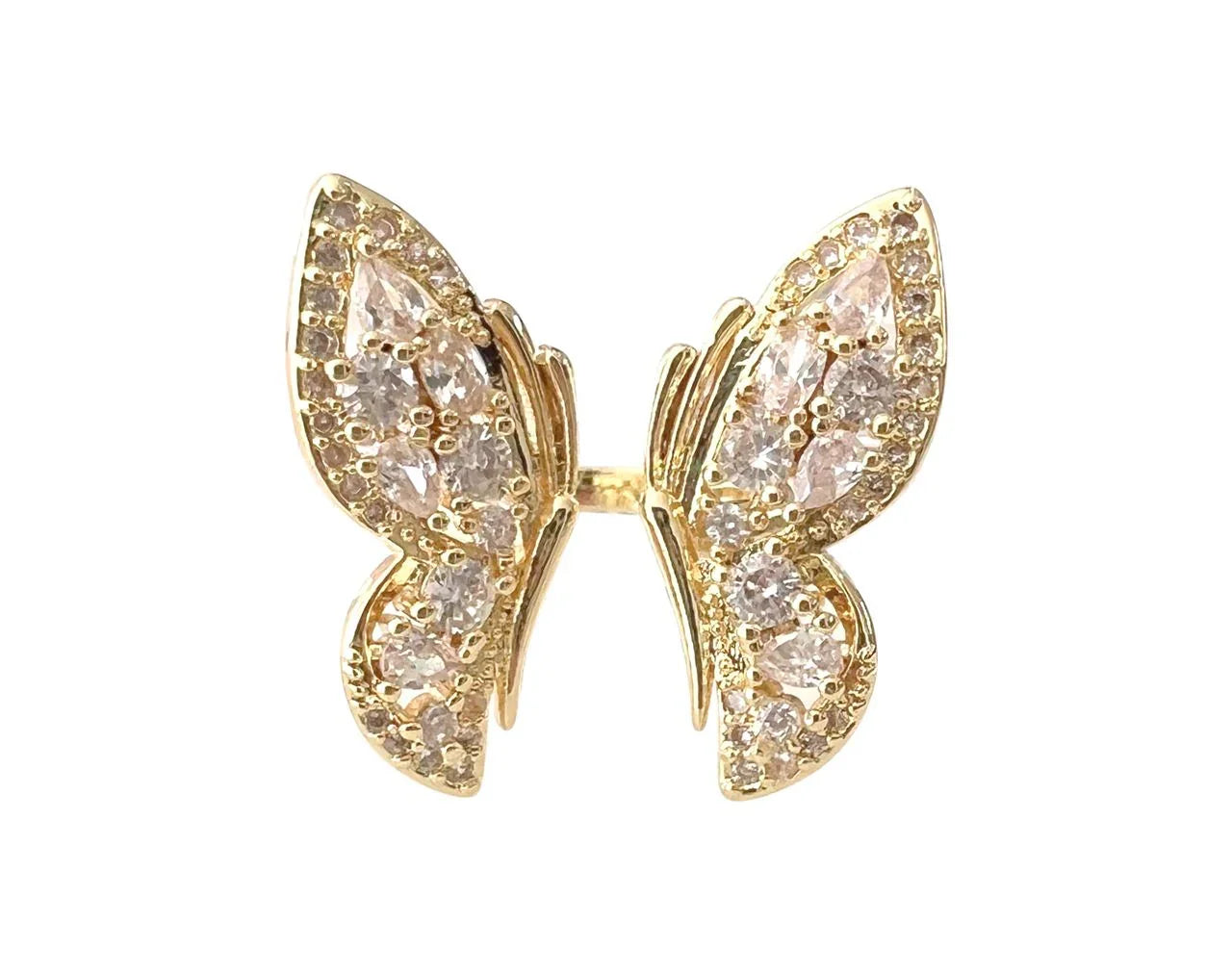 Monarch Butterfly Adjustable Ring 