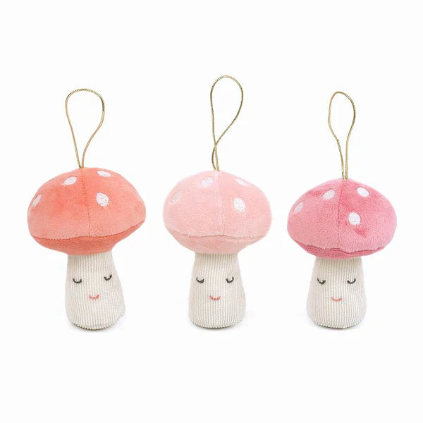 Orange Woodland Mushroom Plush Toy