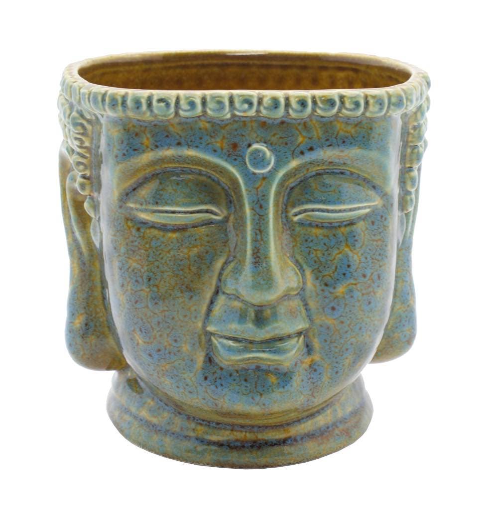Buddha Head Indoor Plant Planter
