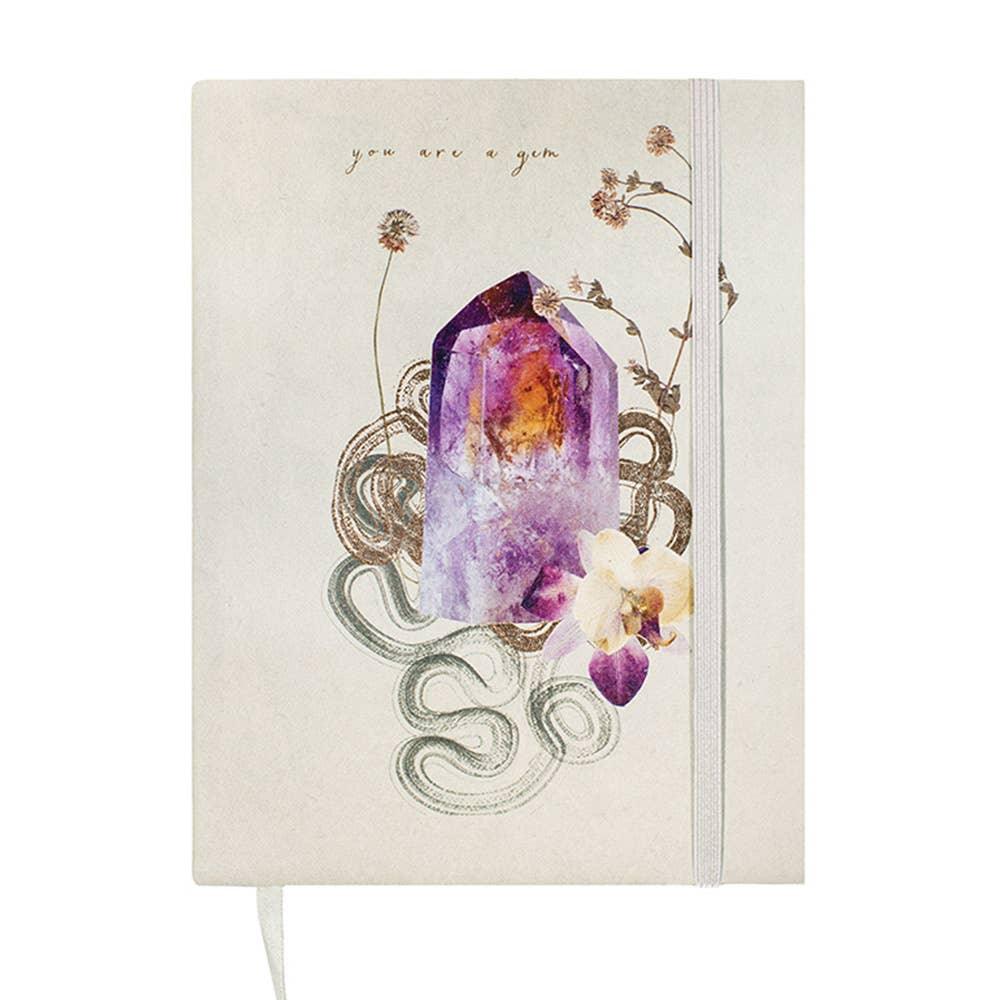 Gemstone Faux Leather Sketchbook
