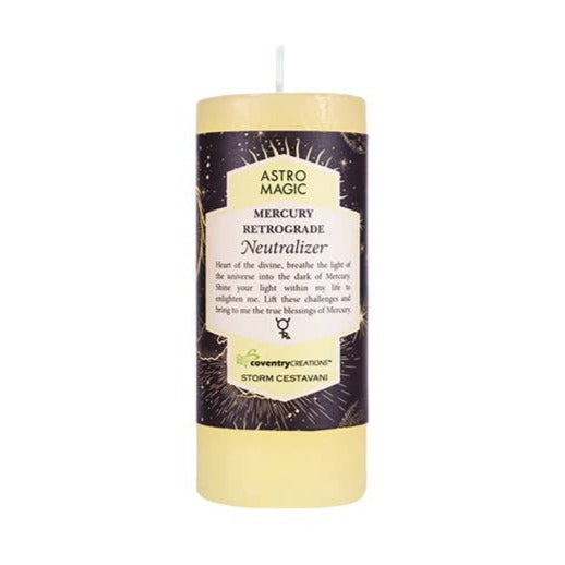 Mercury Retrograde 'Neutralizer' Astro Magic Candle
