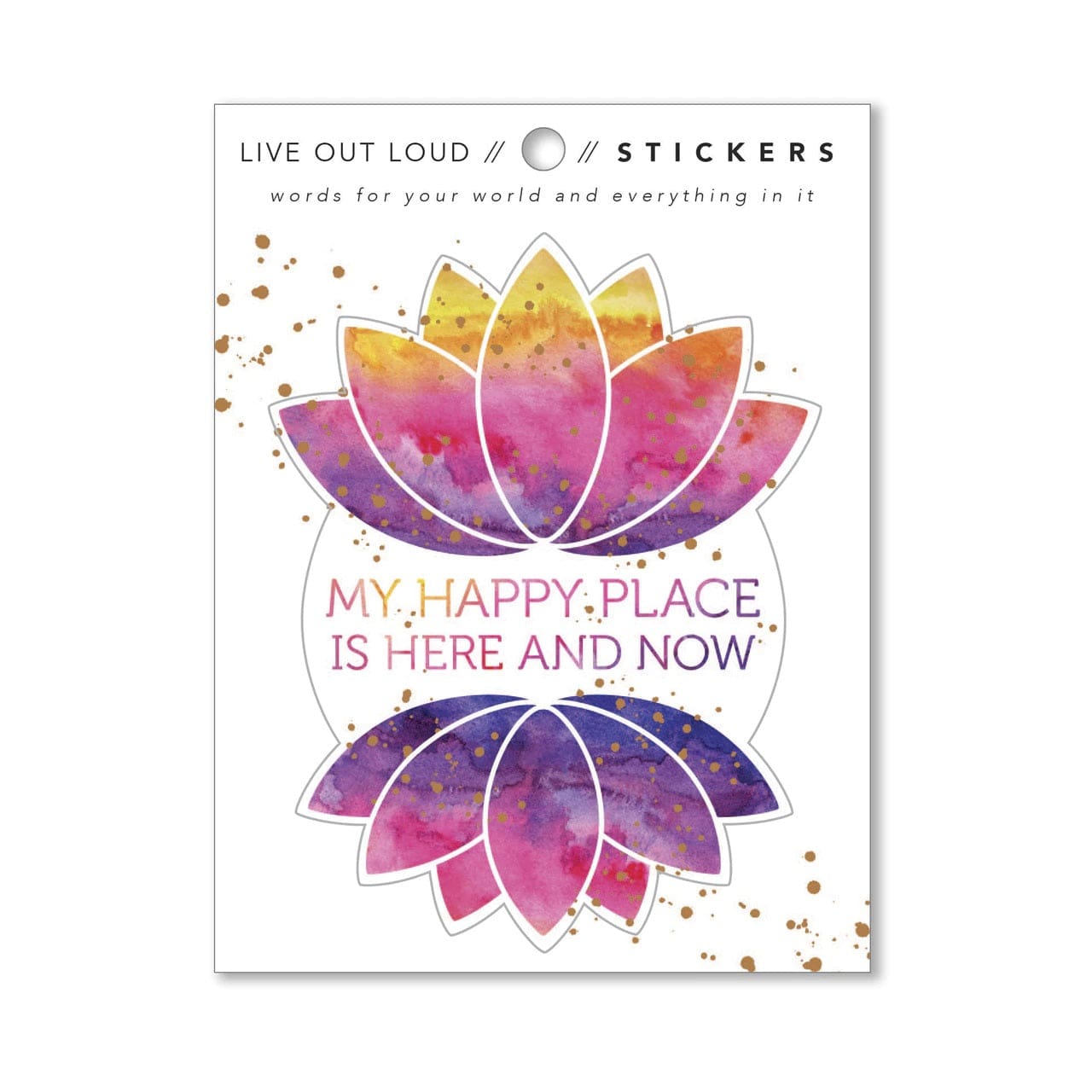 Happy Place Sticker