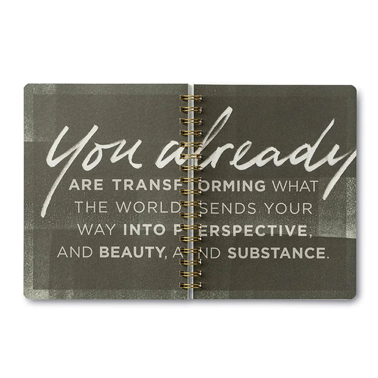 You Are Here To Do Incredible Things Journal Transformation section page