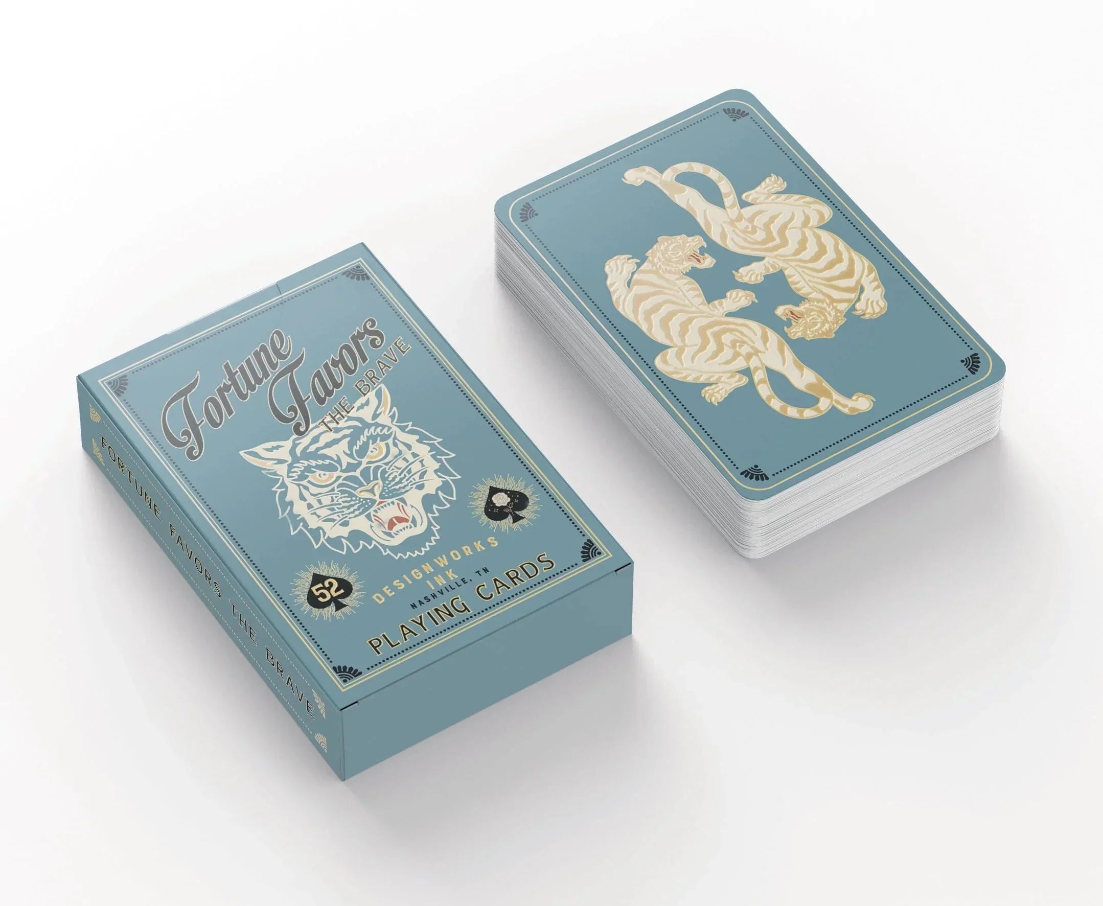 Fortune Favors the Brave Playing Cards