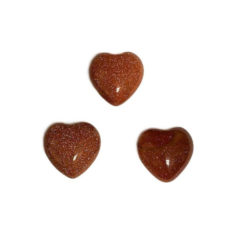 Goldstone Mini Puff Heart