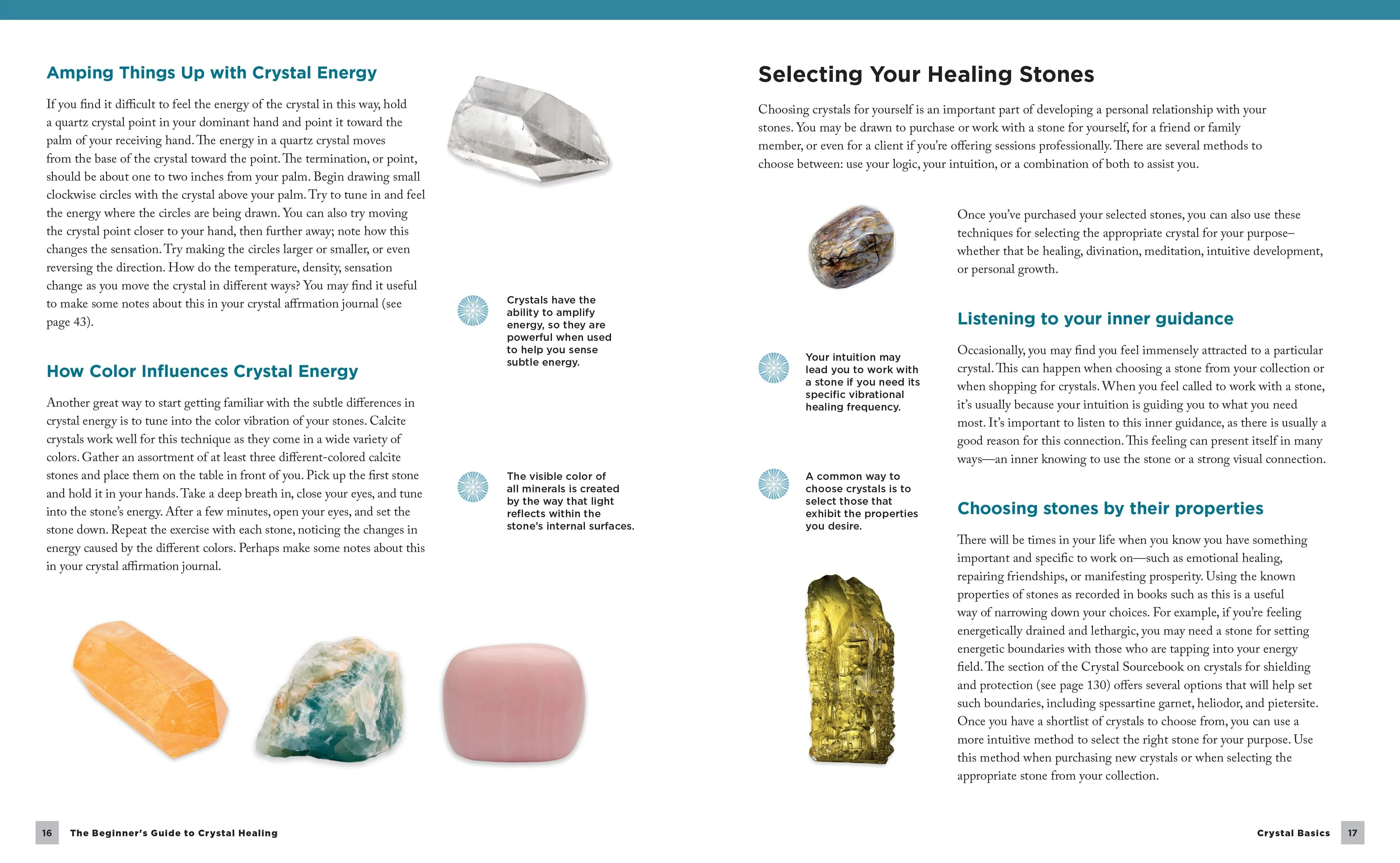 Beginner's Guide to Crystal Healing