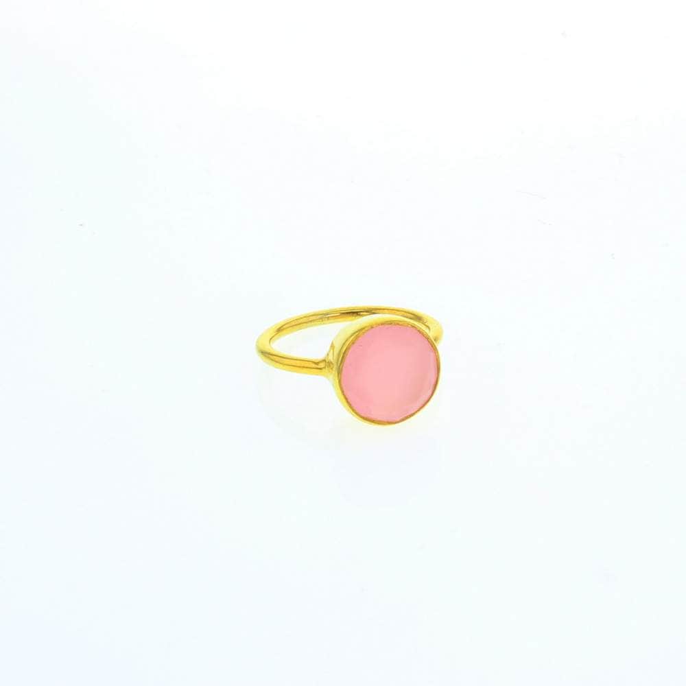 Voyager Ring in Rose Quartz