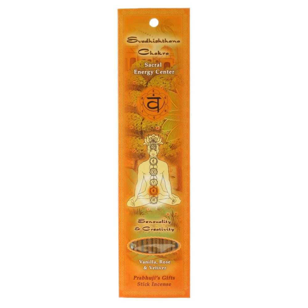 Prabhuji's Gifts Chakra Incense - Body Mind & Soul