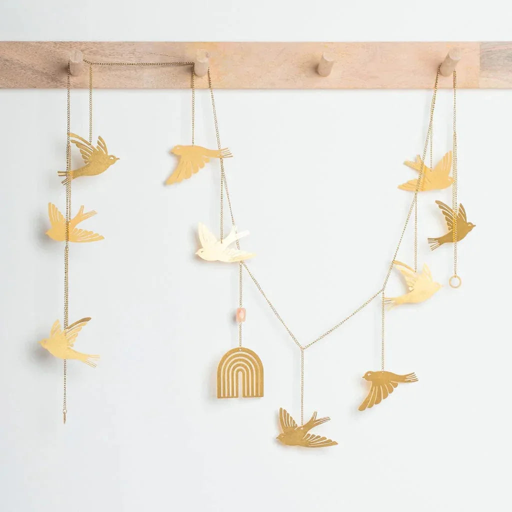 Bird & Sunstone Garland