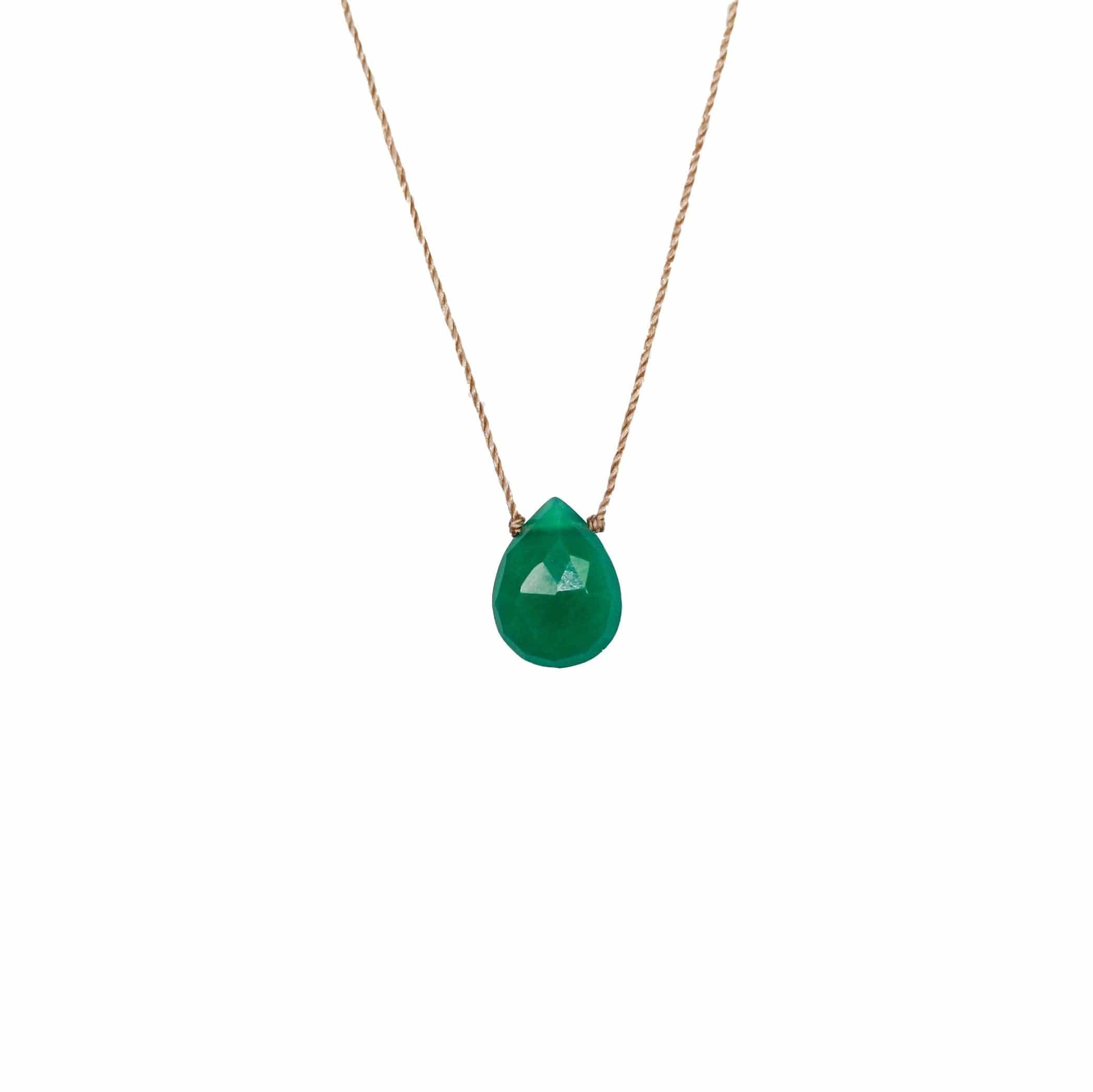 Green Onyx Luxe Bereavement Necklace
