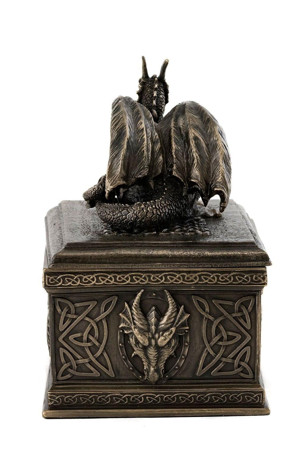 Celtic Dragon Treasure Box