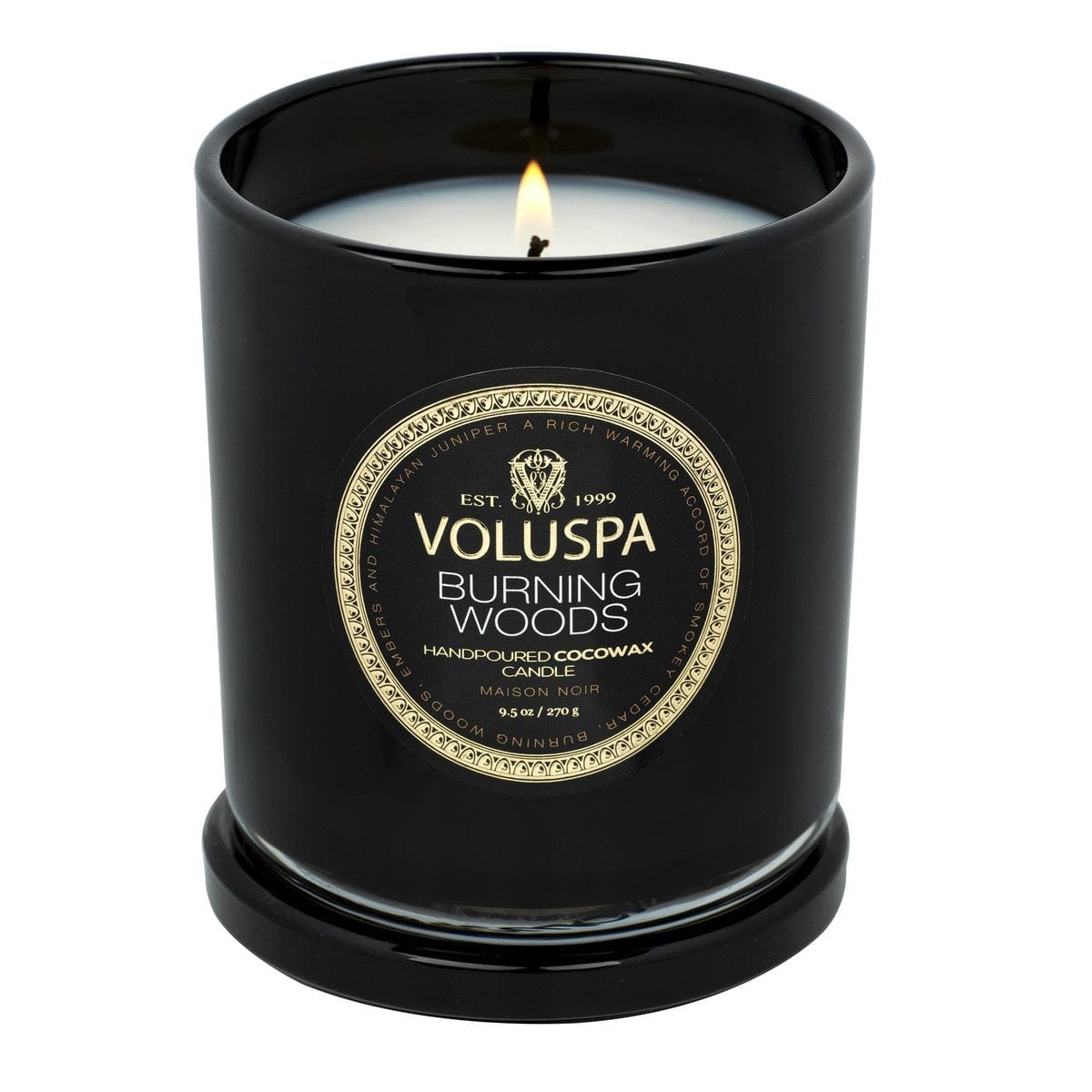 Burning Woods Classic Boxed Candle