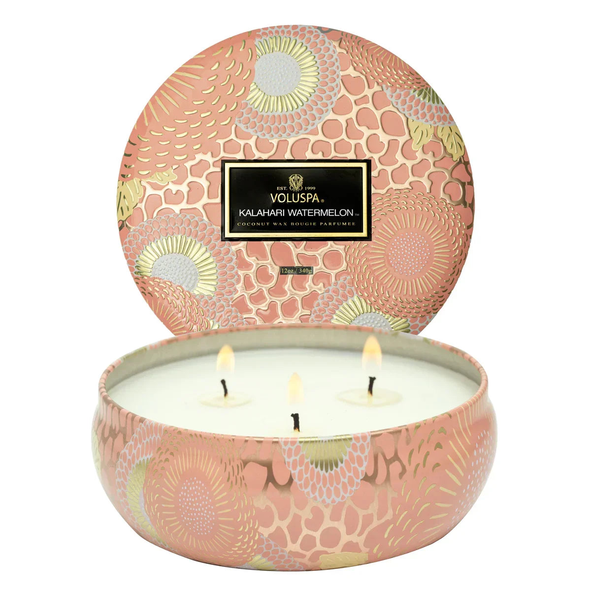 Kalahari Watermelon 3-Wick Tin Candle