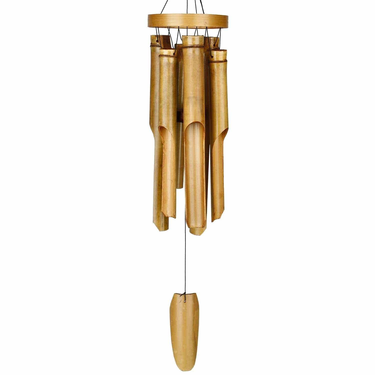 Natural Ring Bamboo Large Chime