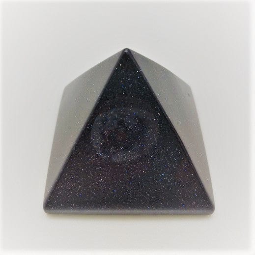Crystal Pyramids - 2 inch Blue Goldstone