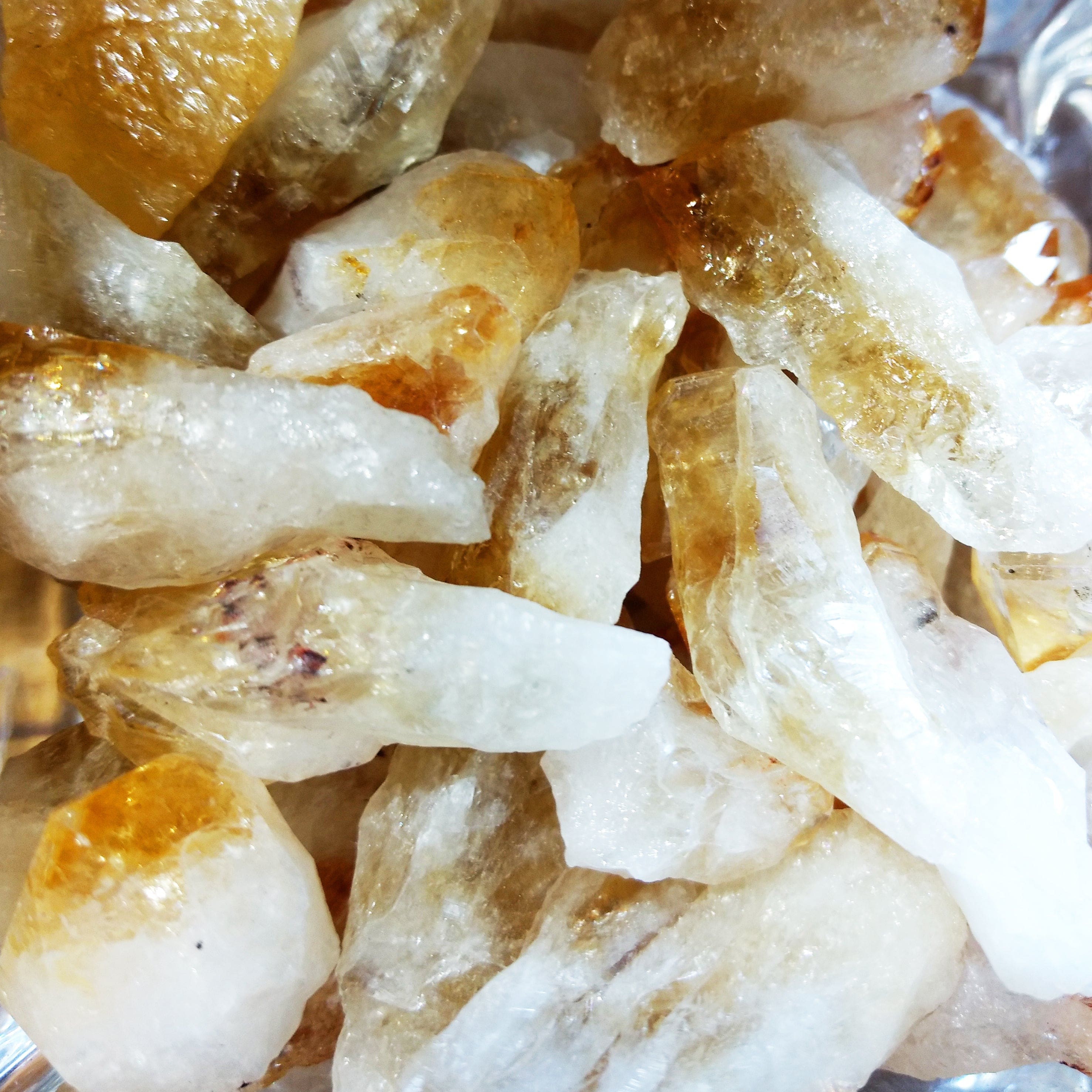 Citrine Point Pocke Stone