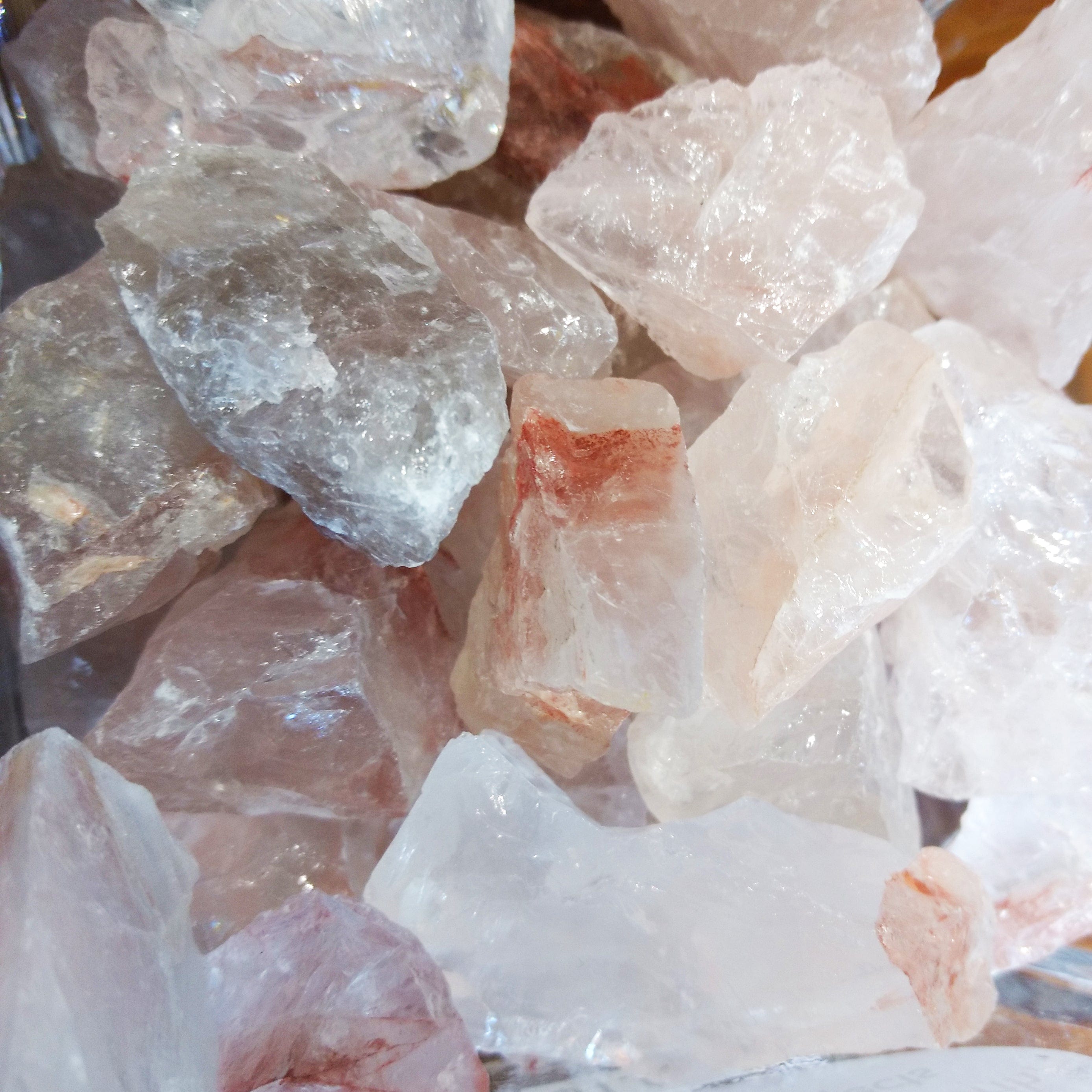 Fire Quartz for self worth, completing projects - Body Mind & Soul