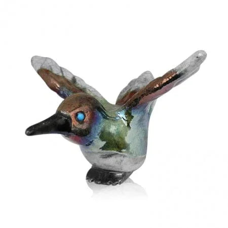 Spirit Friends Raku Hummingbird