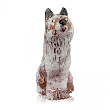Spirit Friends Raku Wolf